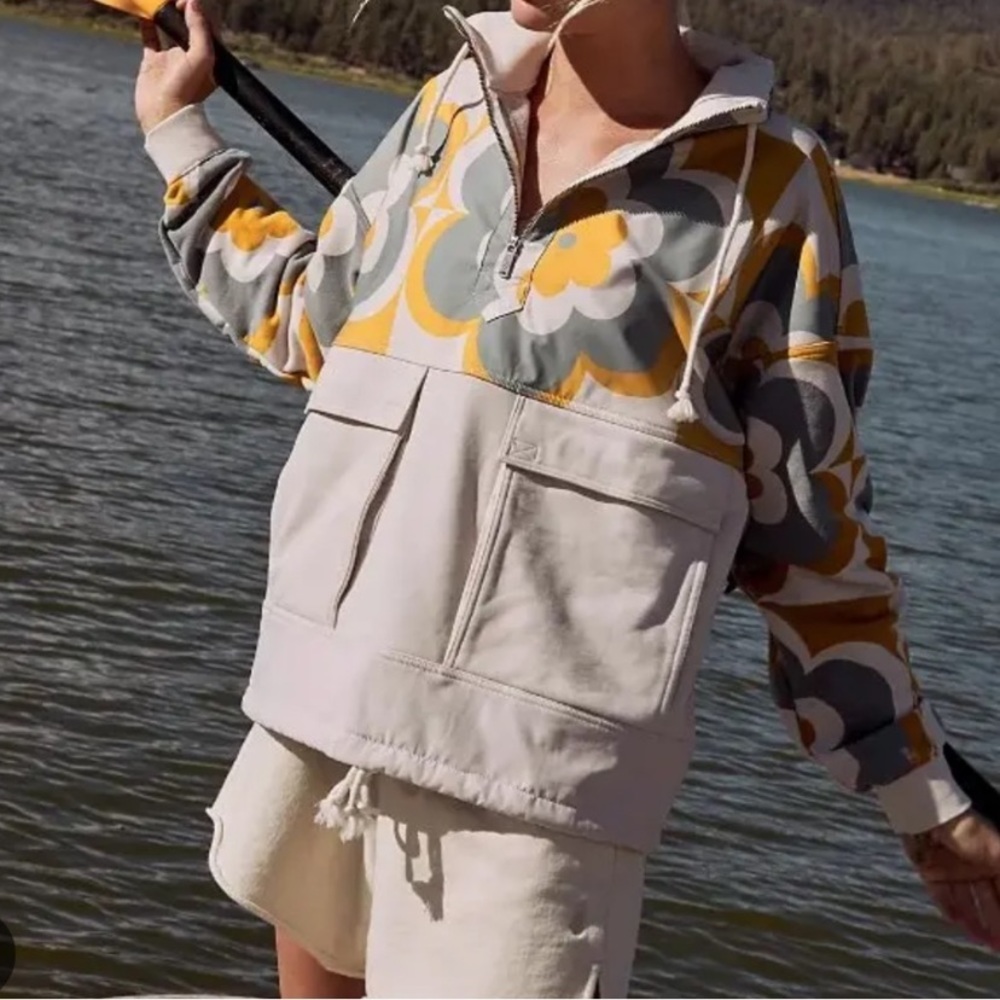 Free People FP Movement Daybreak Half-Zip Sweat Jacket